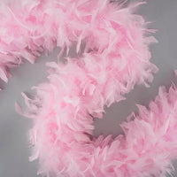 Chandelle Feather Boa – 6ft Craft Feather Trim for Homecoming Mums, Garters, Costumes & DIY Decor (Multiple Colors)