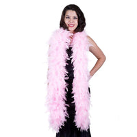 Chandelle Feather Boa – 6ft Craft Feather Trim for Homecoming Mums, Garters, Costumes & DIY Decor (Multiple Colors)