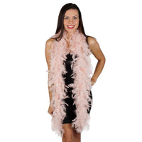 Chandelle Feather Boa – 6ft Craft Feather Trim for Homecoming Mums, Garters, Costumes & DIY Decor (Multiple Colors)