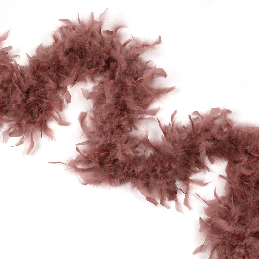 Chandelle Feather Boa – 6ft Craft Feather Trim for Homecoming Mums, Garters, Costumes & DIY Decor (Multiple Colors)