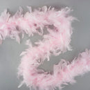 Chandelle Feather Boa – 6ft Craft Feather Trim for Homecoming Mums, Garters, Costumes & DIY Decor (Multiple Colors)