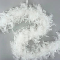Chandelle Feather Boa – 6ft Craft Feather Trim for Homecoming Mums, Garters, Costumes & DIY Decor (Multiple Colors)