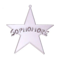 Class Star Charm – Freshman, Sophomore, Junior, Senior | Gold or Silver