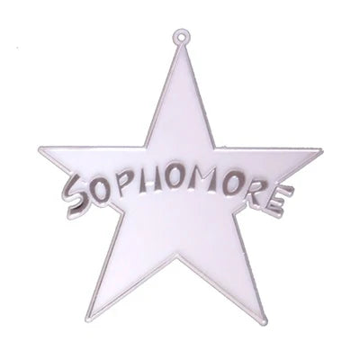 Class Star Charm – Freshman, Sophomore, Junior, Senior | Gold or Silver