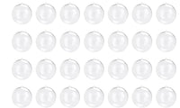 3.15" Clear Fillable Ornament Balls – DIY Plastic Ornaments for Homecoming Mums, Crafts & Decor