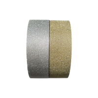 Silver Diamond Dust Ribbon – #3, #5 & #9 Sizes | 25 Yards