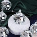 2″ Mini Disco Balls – Silver Sparkle for Mums & Garters | Sold Individually or in Sets of 6