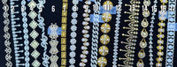 Bling Trim by the Yard | Gold & Silver Rhinestone Trim for Homecoming Mums & Crafts