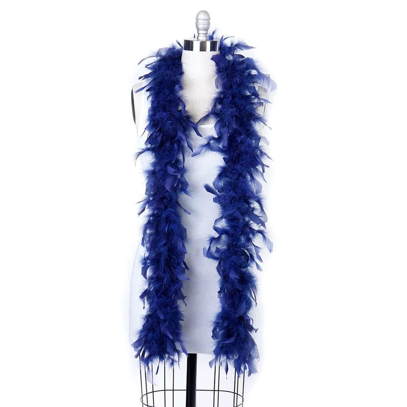 Chandelle Feather Boa – 6ft Craft Feather Trim for Homecoming Mums, Garters, Costumes & DIY Decor (Multiple Colors)