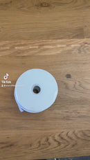 Homecoming Imprint Ribbon – #9 White Acetate Ribbon with Foil Stamped Gold or Silver Letters (Sold by the Yard)