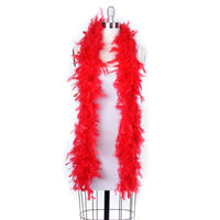 Chandelle Feather Boa – 6ft Craft Feather Trim for Homecoming Mums, Garters, Costumes & DIY Decor (Multiple Colors)