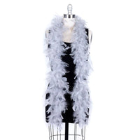 Chandelle Feather Boa – 6ft Craft Feather Trim for Homecoming Mums, Garters, Costumes & DIY Decor (Multiple Colors)