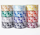 1.5" Sports Balls Grosgrain Ribbon | Team Spirit Ribbon in Green, Red & Royal Blue