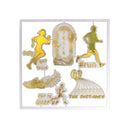 Track & Field Trinket Set – Gold or Silver Imprint (6 piece)