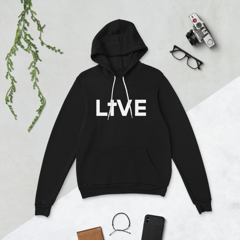 Live Unisex hoodie