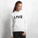 LIVE Sweatshirt – A Bold Reminder to Live for Christ!