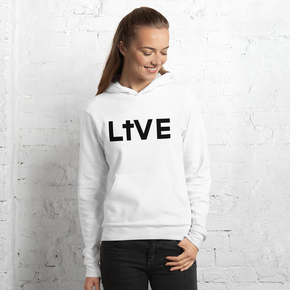 Live Unisex hoodie