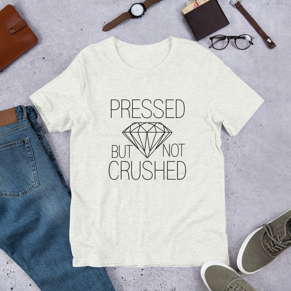 Pressed But Not Crushed T-Shirt – A Reminder of Resilience in Faith