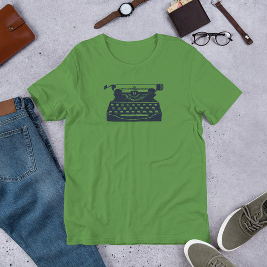 Vintage Typewriter Unisex t-shirt