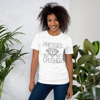 Pressed But Not Crushed T-Shirt – A Reminder of Resilience in Faith